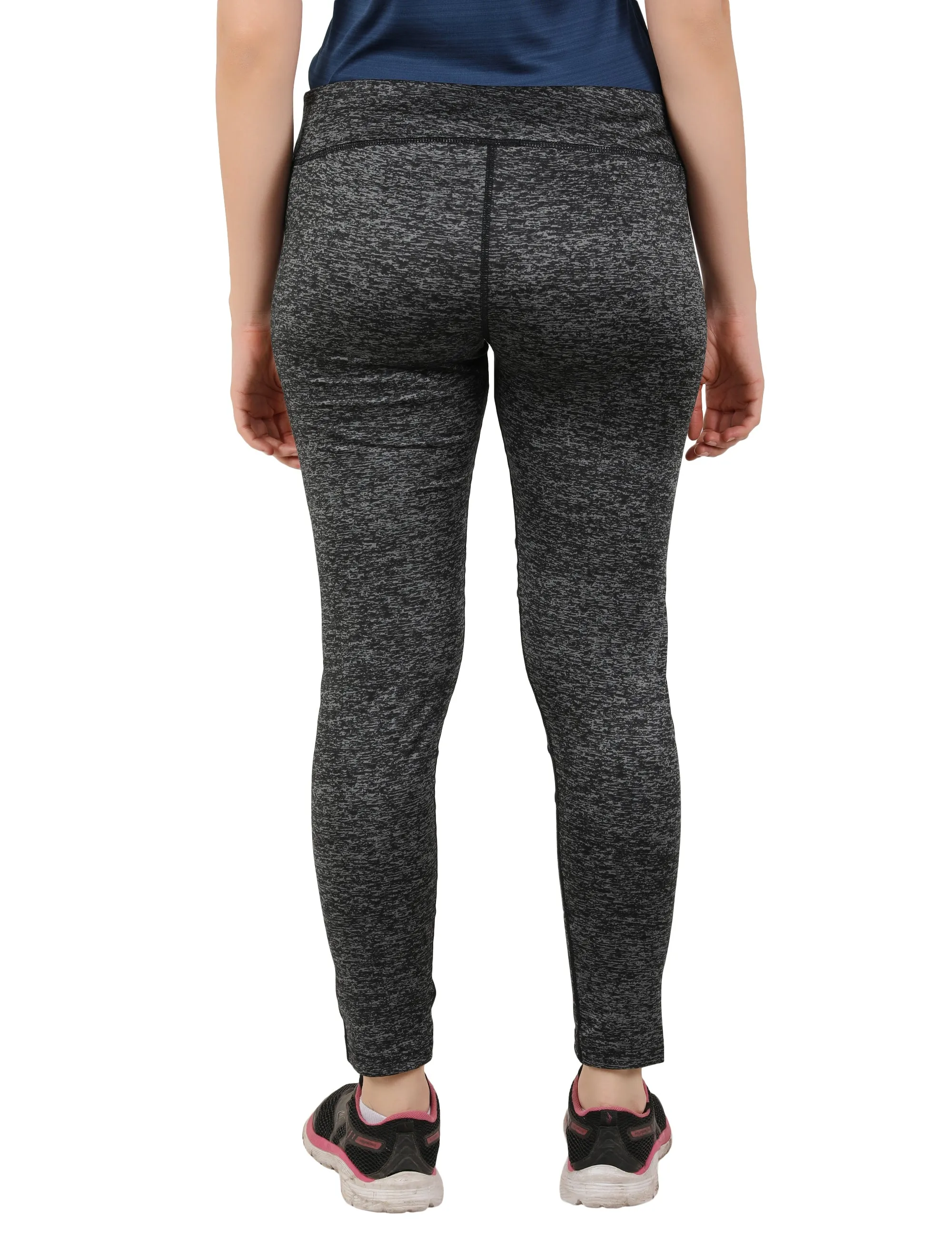 Womens Mish Mash Tights Black