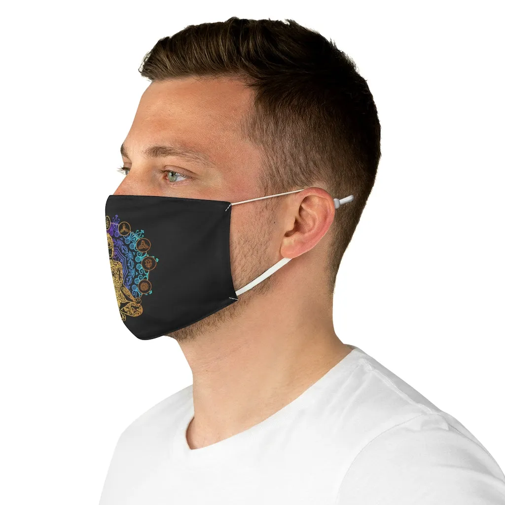 Yoga Spiritual Meditation Reusable Cloth Face Mask - Release 999 Angel Number